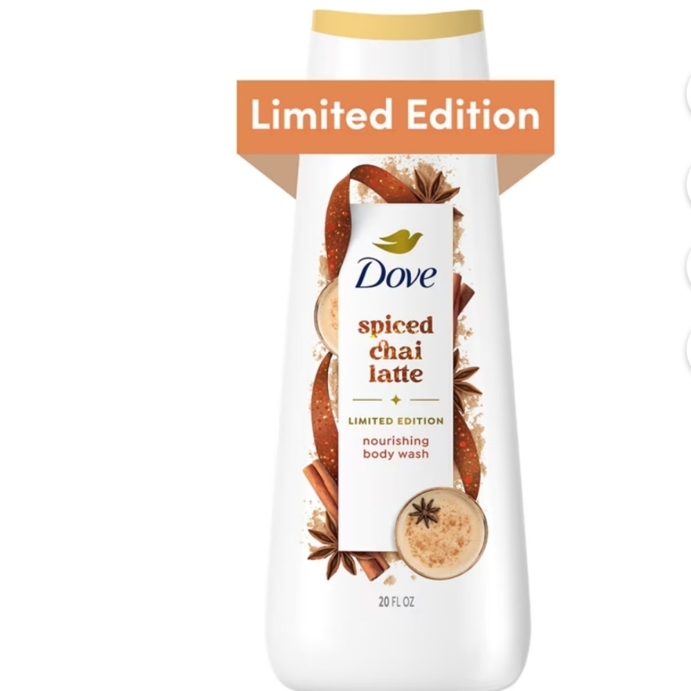 Dove Spiced Chai Latte Nourishing Body Wash - Limited Edition